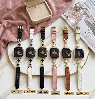 بند اپل واچ چرم استار Van Cleef ون کلیف